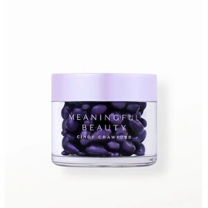 Meaningful Beauty Cindy Crawford Purple Skincare Capsules